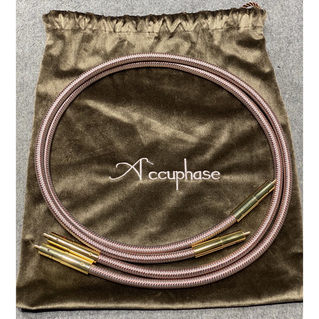 Dây tín hiệu Accuphase phiên bản kỷ niệm 40th, hàng đẹp tuyệt vời, chất âm ngọt mượt, bass giàu năng lượng và rất sạch