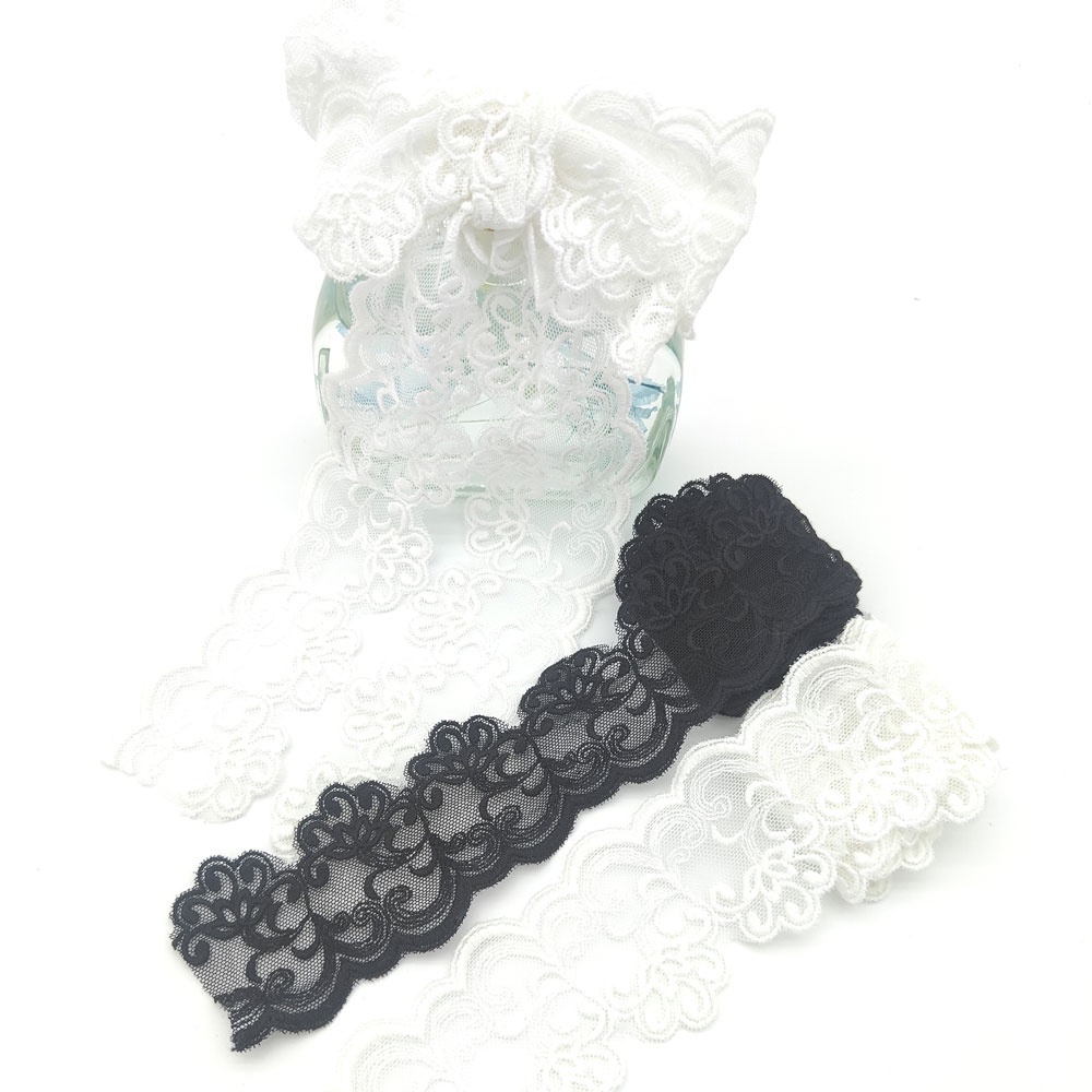 Đồ trang trí tự làm Thêu ren Trim 1Mét Vải viền ren Dùng Để May Quần Áo