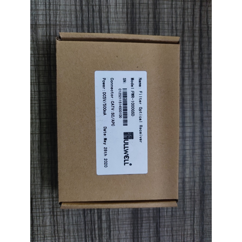 Bộ Thu Quang FTTH 1RF, thu quang trong nhà 1 ngõ RF mini node Model: FWR-1000GSD Fullwell