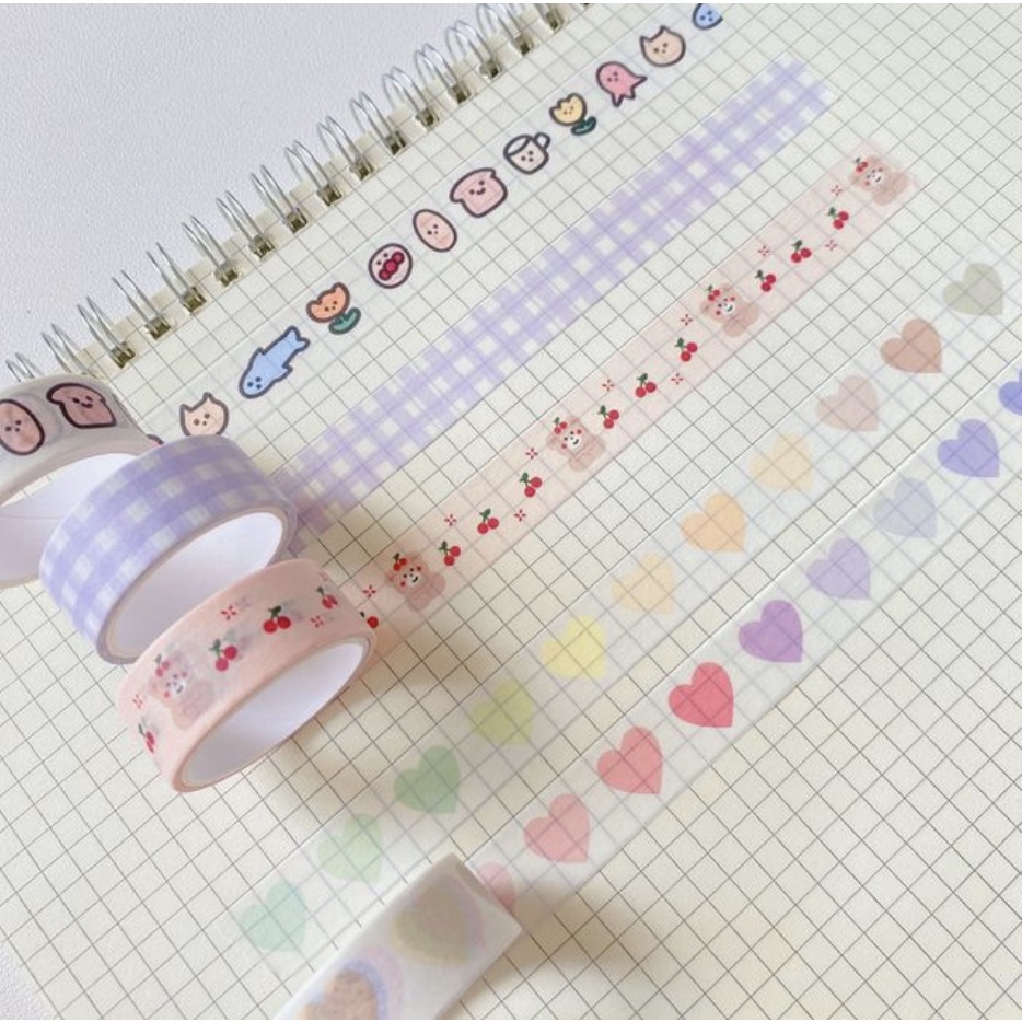Cuộn washi sticker cute