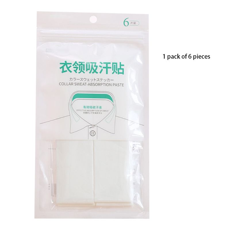 6 Miếng Dán Thấm Hút Mồ Hôi Dùng Một Lần Tiện Lợi