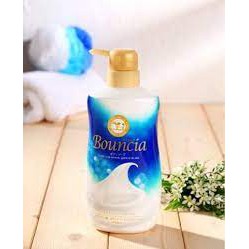 Sữa tắm Bouncia xanh 550ml (mã mới)