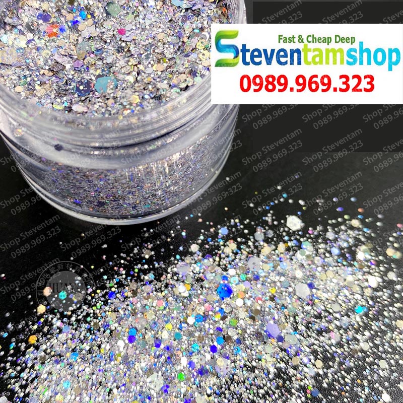 Kim tuyến Sequins 7 màu mã SM07