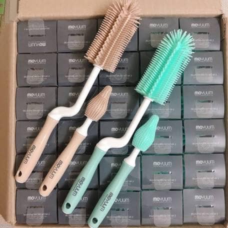 Cọ Rửa Bình Sữa Silicon Moyuum Hàn Quốc Chính Hãng Giá Rẻ | Minizon Kids