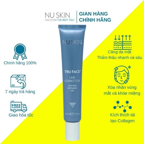 Kem Làm Mờ Nếp Nhăn Nuskin Tru Face Line Corrector 30ml