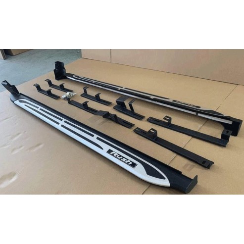 Bậc lên xuống theo xe Rush mẫu Mobis