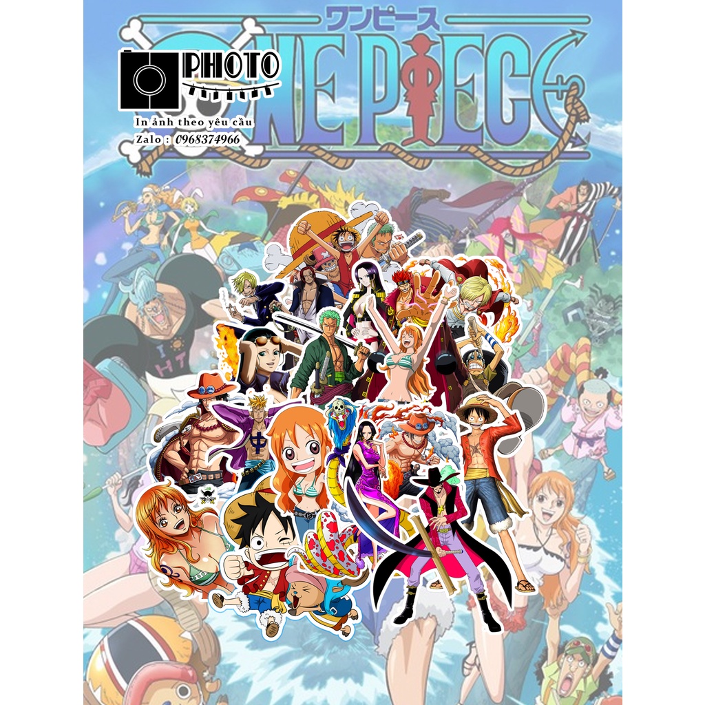 Sticker ANIME Set 20 - 30 Hình Dán Các Thể Loại Anime Trang Trí Cực Đẹp 🌤️🌤️🌤️🌤️🌤️