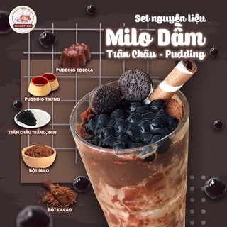 Milo dầm trân châu siêu ngon