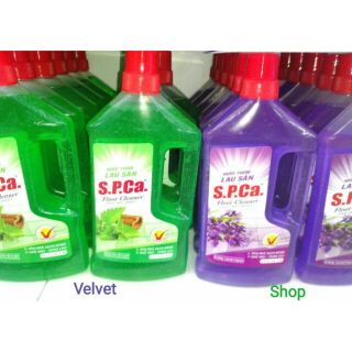 Nước lau sàn S.P.CA 1L ( Hương Bạc Hà &Quế và Lavender )
