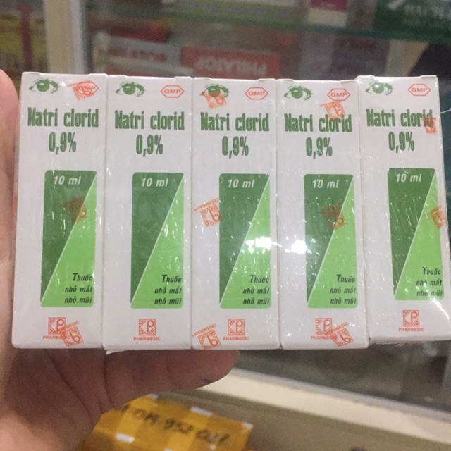 Combo 10 lọ Nước Muối Sinh Lý 0,9% Hồ Chí Minh