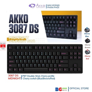 Bàn phím cơ AKKO 3087 DS Midnight (Cherry sw)
