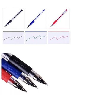 Combo 50 bút bi nước văn phòng 0.5mm mực đều nét chữ đẹp