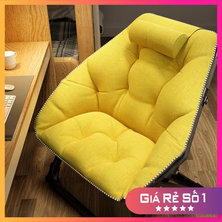 Ghế Sofa Thư Giãn 𝐅𝐑𝐄𝐄𝐒𝐇𝐈𝐏 Ghế Lười Gấp Gọn Cao Cấp Kèm Ảnh Thật 100%