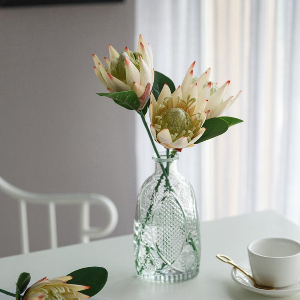 Khăn Trải Bàn Vải Lụa Họa Tiết Hoa Đơn Giản|Phụ Kiện Hoa Trang Trí Nhà Cửa Dịp Lễ Hội