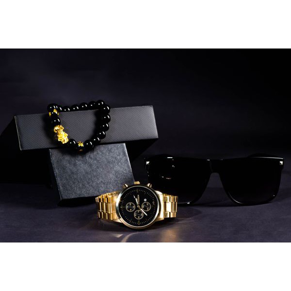 [Ảnh thật] Đồng hồ thời trang Nam - Kim loại, FNGEEN (41mm). | BigBuy360 - bigbuy360.vn