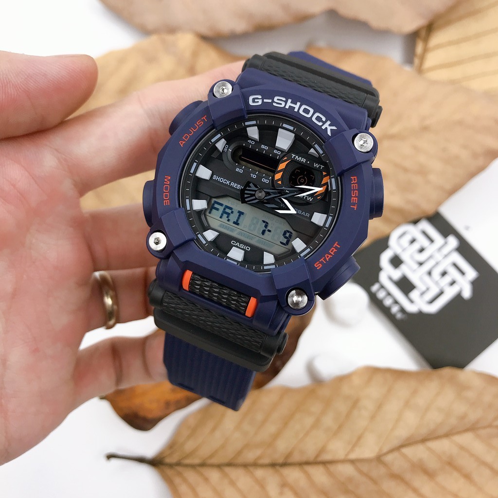 Đồng hồ nam Casio G-SHOCK GA-900 / GA-900-2A chống va đập, chống nước 200m, size 49.5mm, hàng chính hãng
