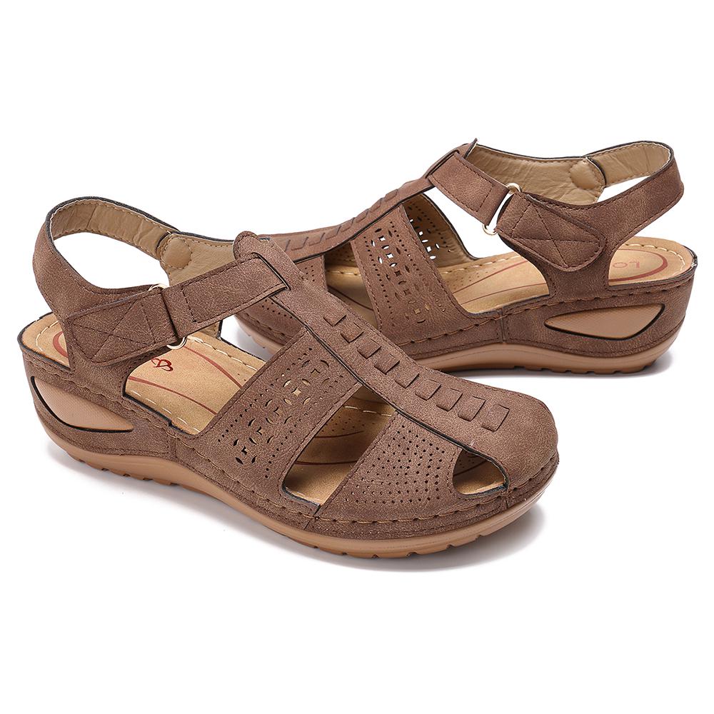 Giày sandal đế xuồng thời trang cho nữ