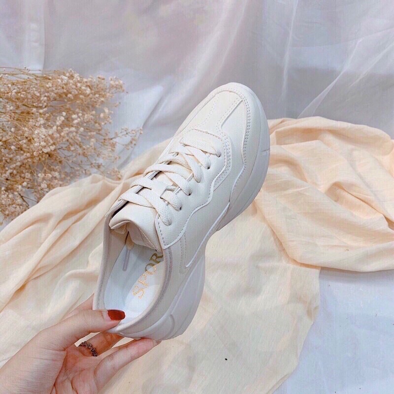 FREESHIP GIÀY SỤC, SỤC THỂ THAO ĐẾ CAO DA TRƠN MẪU MỚI G2005 | BigBuy360 - bigbuy360.vn