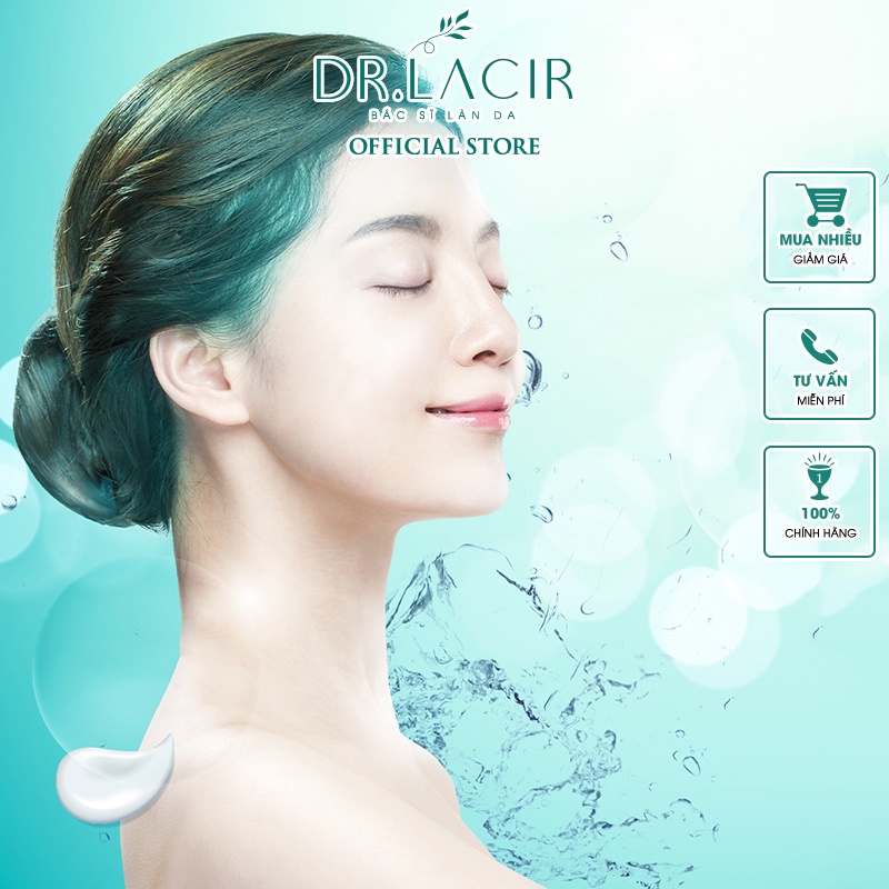 Kem Face Lạnh Dưỡng Da Chống Nắng 5 in 1 Dr.Lacir Cool Cream 35gr DR08