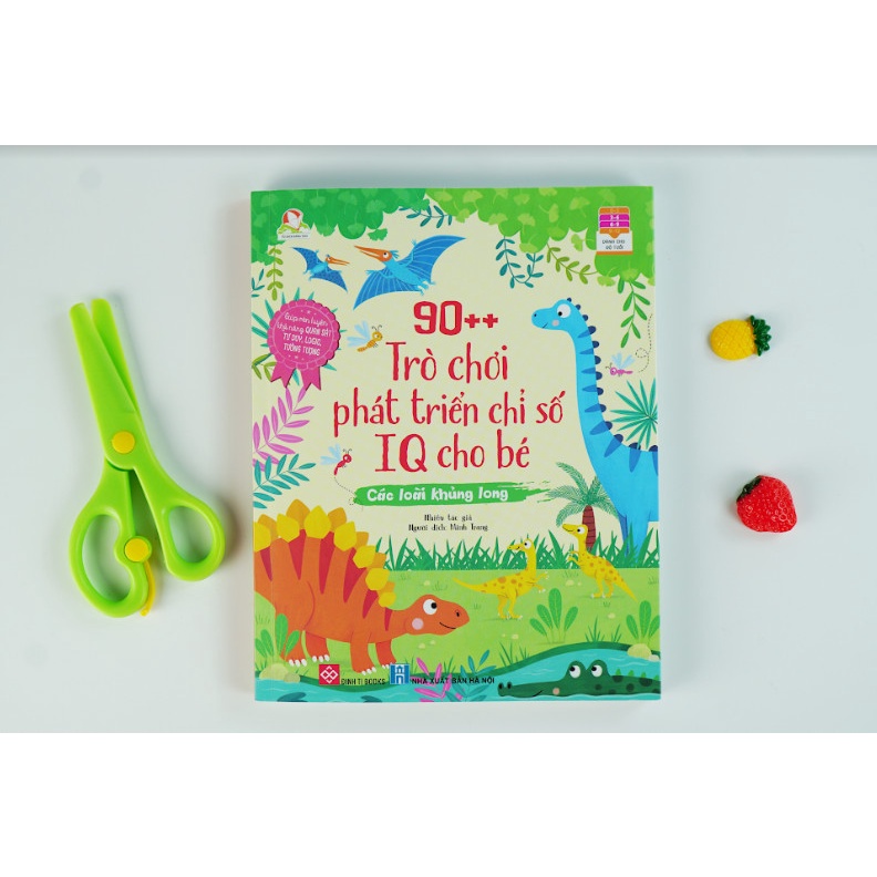 SÁCH - 90++ trò chơi phát triển chỉ số IQ cho bé ( 2 tập )