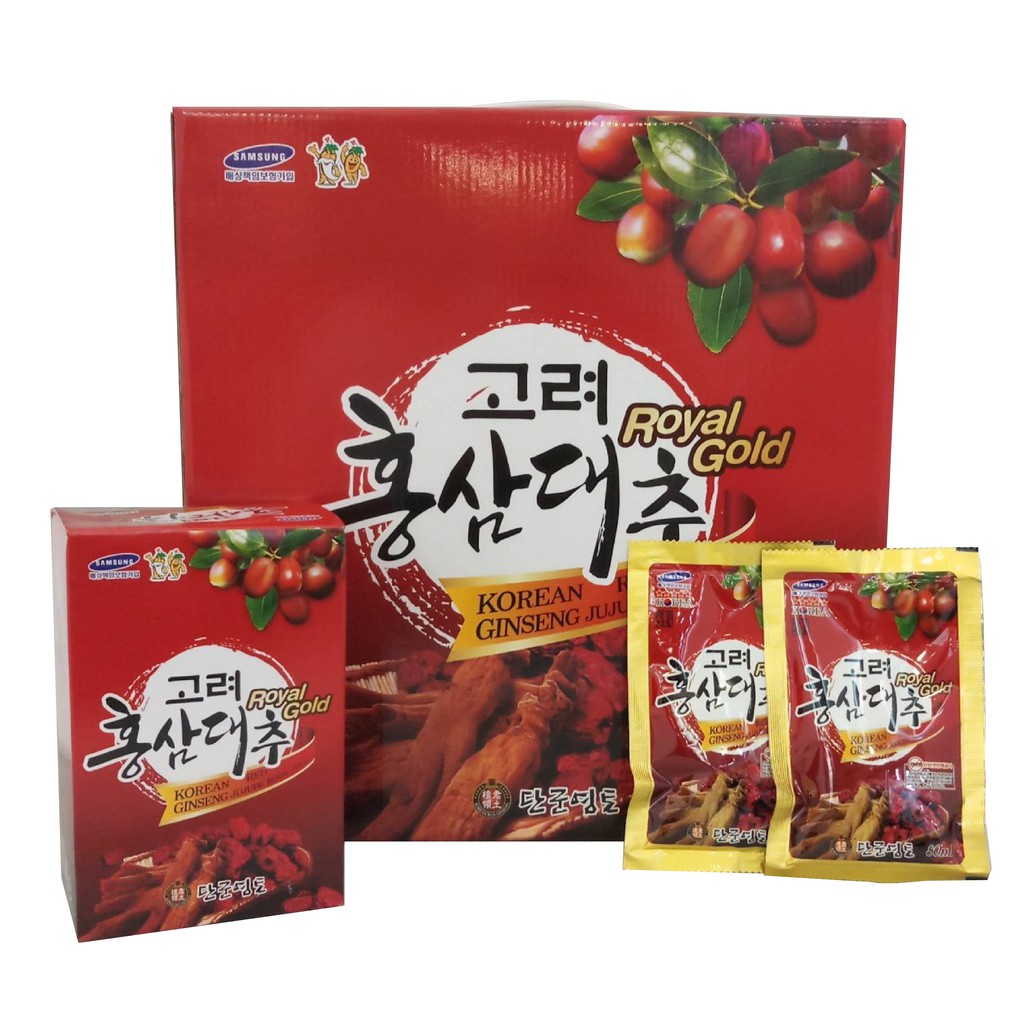 Nước ép táo đỏ hồng sâm Hàn Quốc 30 Gói