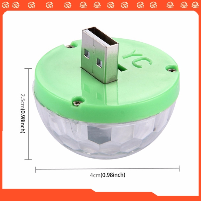 Đèn LED tạo hiệu ứng ánh sáng nhiều màu sắc có cổng USB dùng cho quầy bar