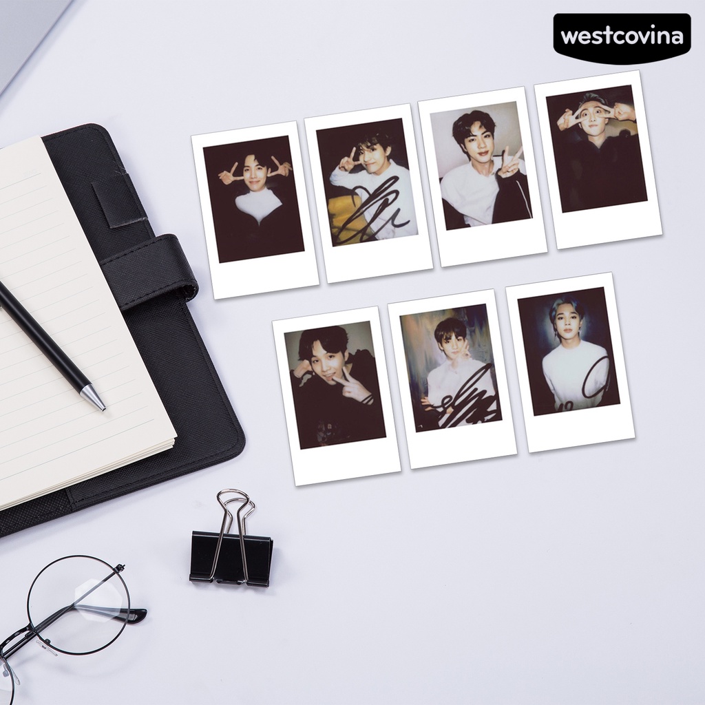 [Hot]✍Set 7/8 Tấm Thẻ In Hình Các Thành Viên Nhóm BTS