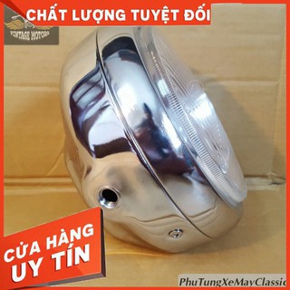 [HOT] Đèn Pha LA - ĐÈN PHA XE MÁY ĐỘ CLASSIC phù hợp Cafe Racer Tracker Chopper Bobber CG125 SU GN125 CD 67 WIN Honda Ya
