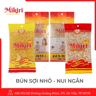 (Combo 4) Bún Tươi Sợi Nhỏ & Nui Ngắn Mikiri