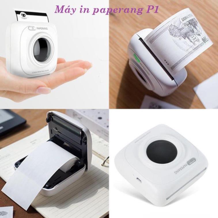 ❤ Dễ thương ❤ Máy in nhiệt mini bluetooth peripage A6 không dây bỏ túi ❤ di động ❤ in ảnh du lịch lấy ngay poooli l1, l2 | BigBuy360 - bigbuy360.vn