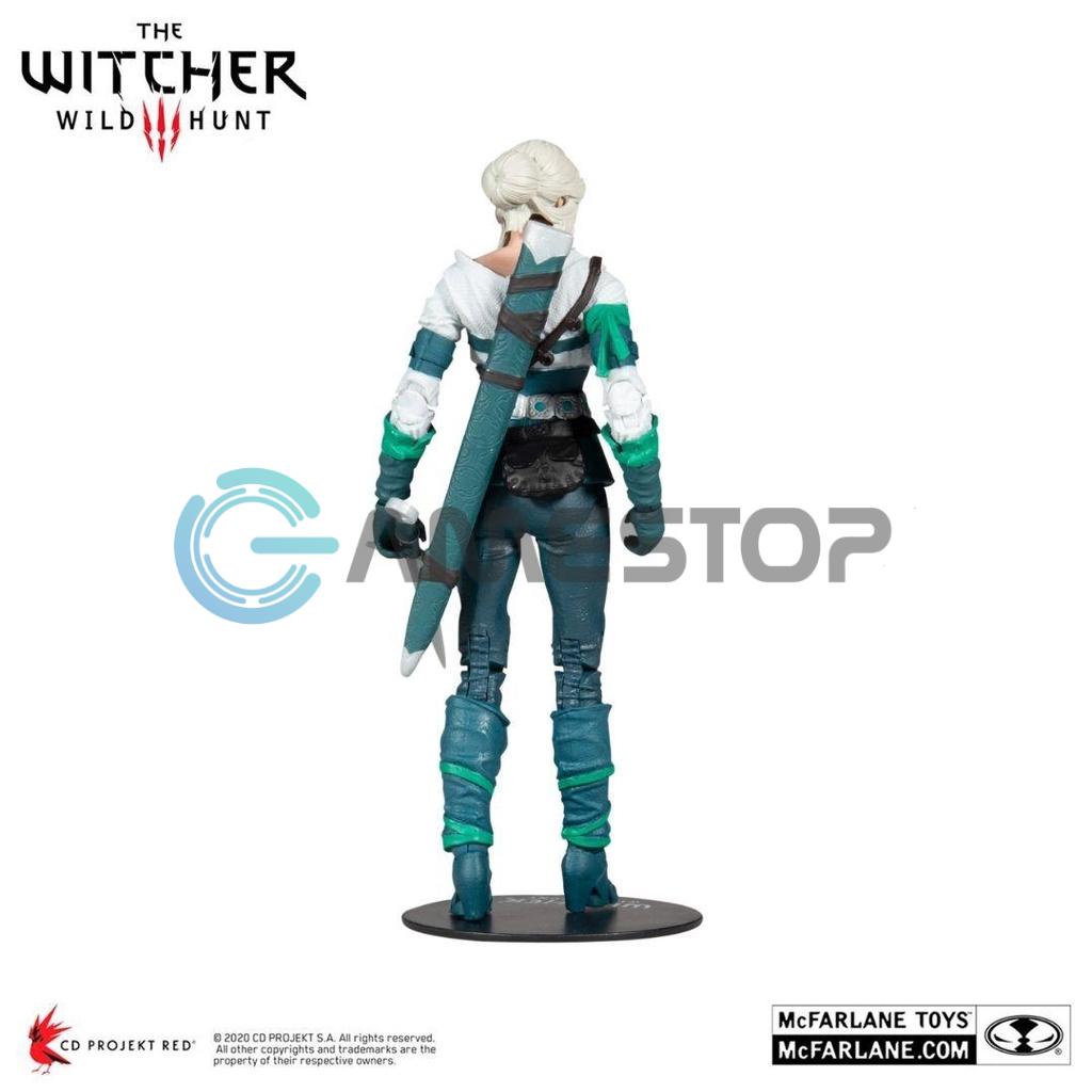 Mô hình The Witcher Ciri Elder Blood 18cm McFarlane Nhựa PVC, ABS Mô hình có khớp Chính hãng Mỹ TWMF05