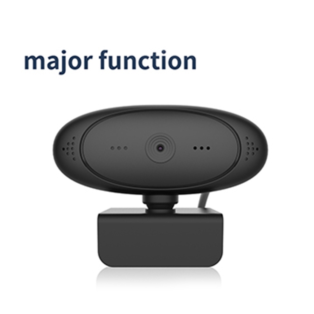 [giá giới hạn] HD Desktop USB 2.0 Webcam Web Cam With Built-in Mic Camera for Live Webcast | BigBuy360 - bigbuy360.vn