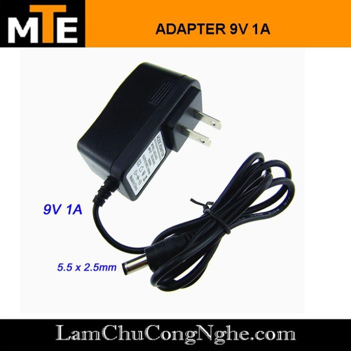 Mới! Nguồn adapter 9V 1A jack DC 5.5 * 2.1 mm