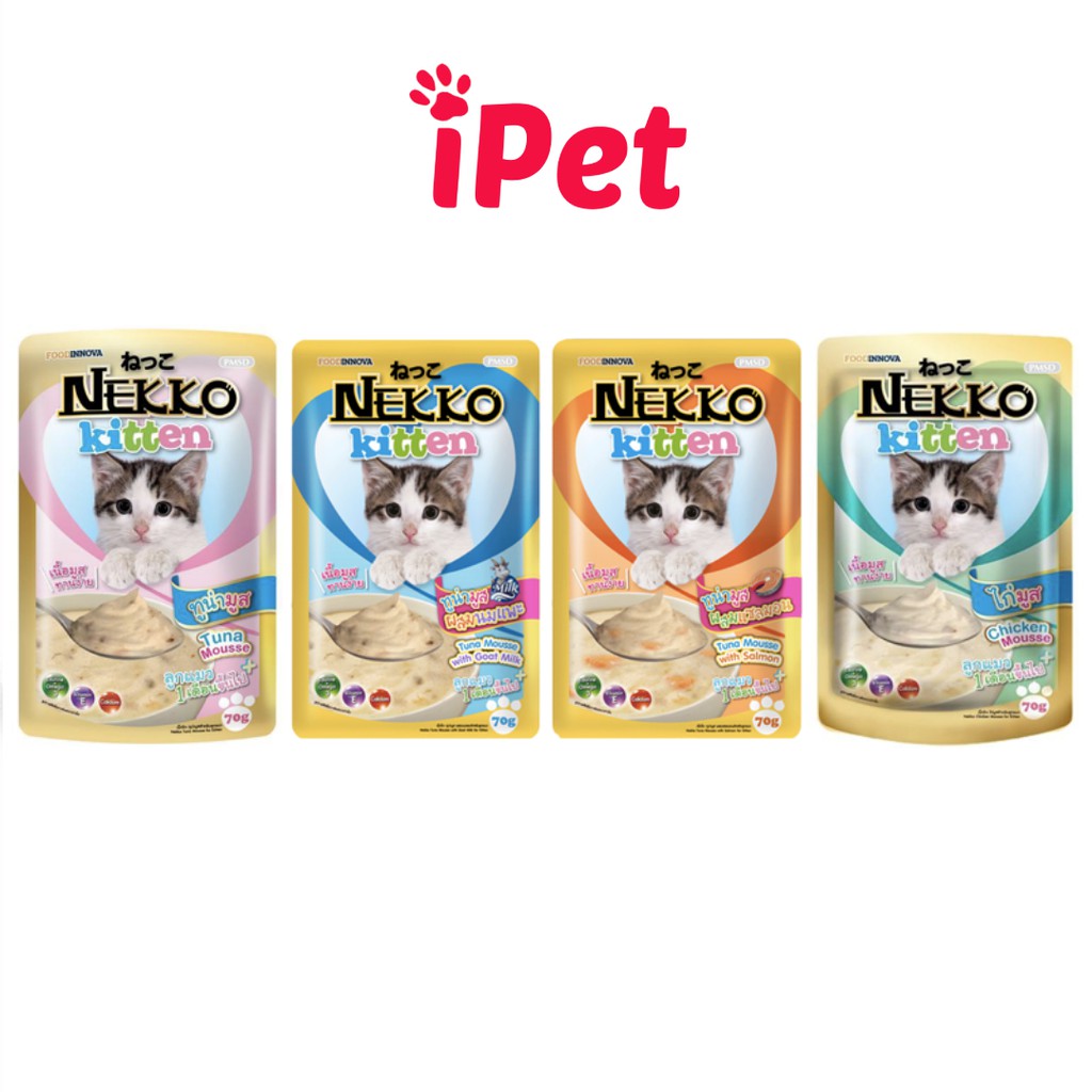 Thức Ăn Pate Cho Mèo Con Nekko Kitten - iPet Shop