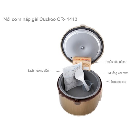 Nồi cơm điện CUCKOO CR1413 2,5L