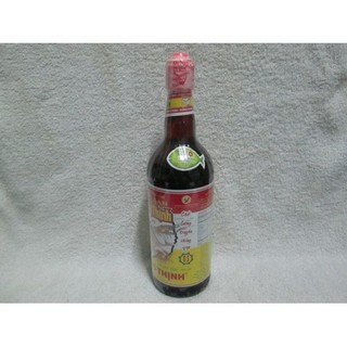 Nước Mắm Cá Cơm Hưng Thịnh 40 độ đạm chai thủy tinh 750ml
