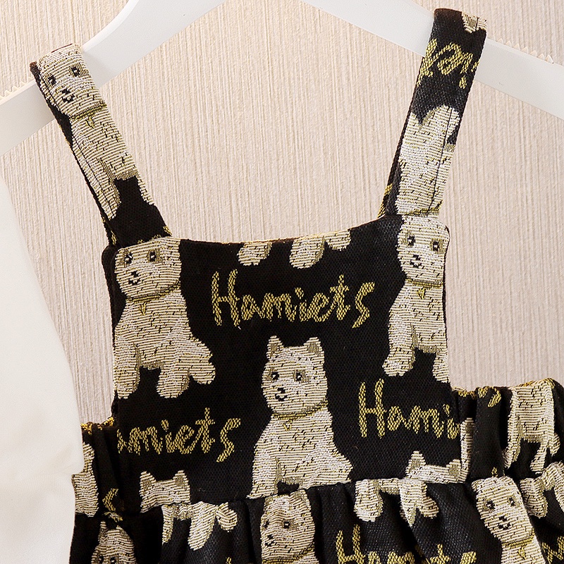 Túi Đeo Vai Họa Tiết Hoạt Hình Chú Gấu Dễ Thương Thời Trang Xuân Thu 2021 Cho Bé Gái