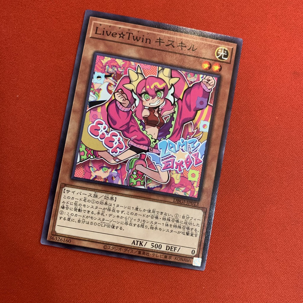 [EN-JP][Thẻ Bài Yugioh Chính Hãng] Live Twin Ki-Sikil