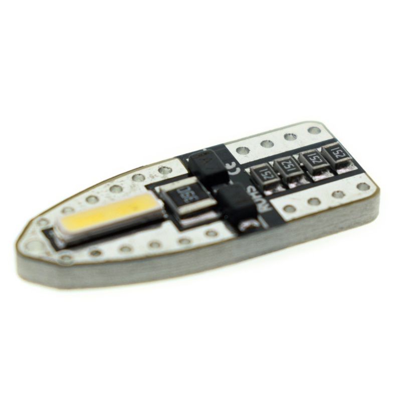 Set 10 Bóng Đèn LED T10 W5W Siêu Sáng Thay Thế Dành Cho Ô Tô