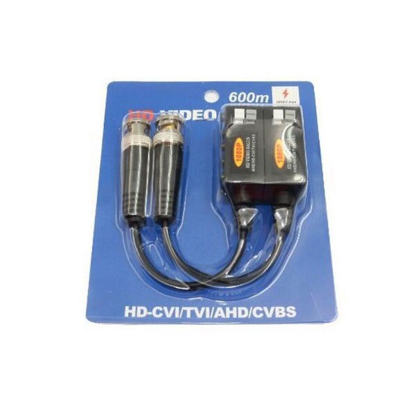 BALUN ĐẦU CHUYỂN CAMERA HD 1080P 600M HDCIVI / TVI / AHD / CVBS BỘ 2 CÁI