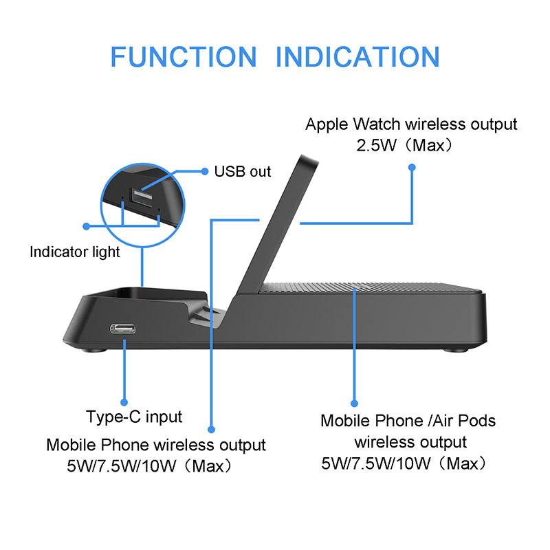 Sạc Suntaiho Từ Tính Không Dây Cho Samsung / Iphone 12 Pro Max 15w /10w 3 Trong 1 Có Nhiều Lựa Chọn