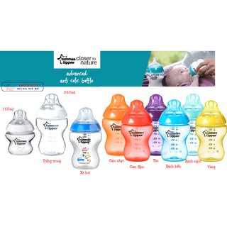 Bình Sữa Cổ Rộng Tommee Tippee - UK (Hàng Mỹ Xách Tay)