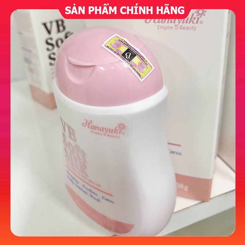 (Hàng thật) Dung dịch vệ sinh VB Soft Silk Hanayuki màu hồng chính hãng - Dung dịch vệ sinh phụ nữ Hana hồng