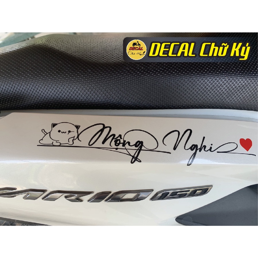 In chữ dán xe theo yêu cầu