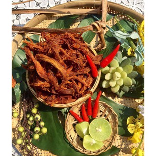 [THỊT THẬT] KHÔ BÒ HỒNG NGỰ SỢI LOẠI ĐẶC BIỆT - TÚI 500G