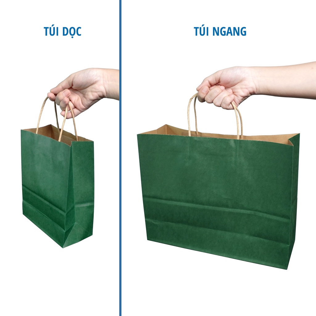 Túi giấy mềm màu trơn TGMT01 Giấy Kraft chất lượng cao ĐLG 140g Đủ màu Đủ Size Gói quà trang trọng -Saigonir