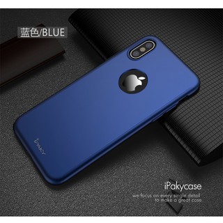 Iphone X - Ốp Cứng 2 Mảnh Chính Hãng Ipaky ( Tặng kèm dán cường lực mặt trước )