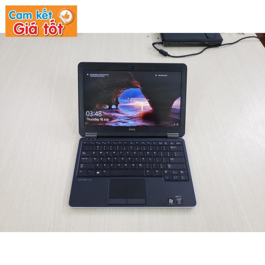 Laptop cũ dell latitude E7240 i7 4600u, ram 4gb, ssd 128gb, màn hình 12.5 inch