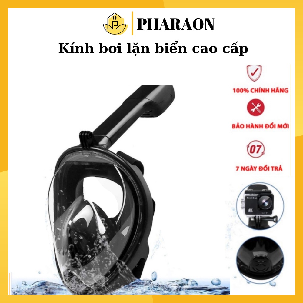 Kính Bơi Kính Lặn Biển Cao Cấp Dành cho cả Người Lớn và Trẻ em từ 4 tuổi chính hãng chính hãng