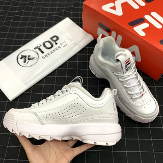 [Sale Sốc + Freeship] Giầy FIla trắng